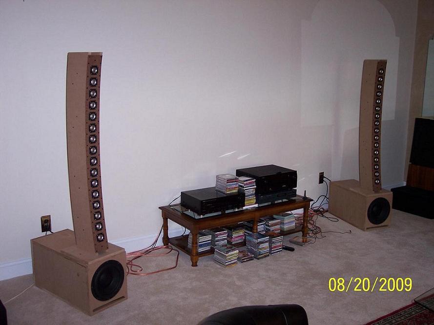 Diy line array pa 2024 speakers